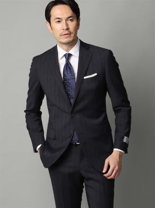ビジネススーツ　REDA スーツ／3つボタン／REDA FLEXO／カラーストライプ／TR24 | SUIT