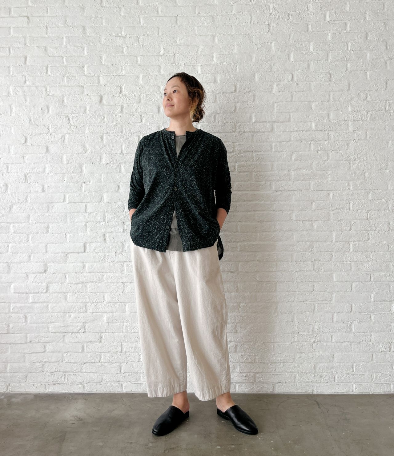 pas de clais（パドカレ）　アシンメトリー　ピンク　春夏　スカート cjp5267-c5.jpg