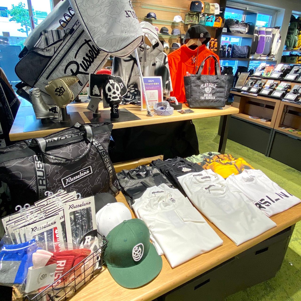 POPUP‼︎【 RUSSELUNO GOLF 追加入荷】 | ゴルフ5 プレステージ広尾店