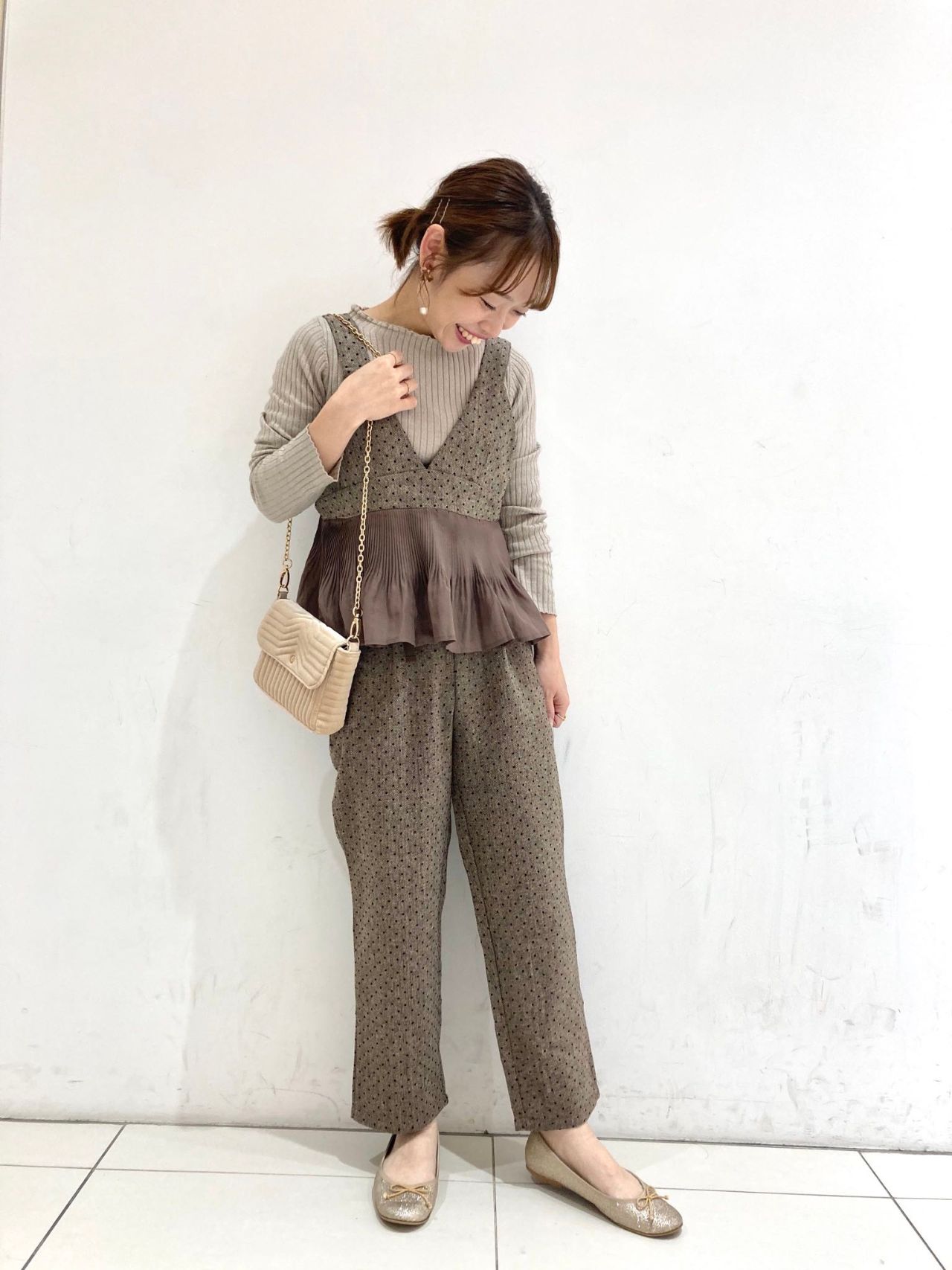美シルエット❤︎ charming dot pants❤︎ | レディース