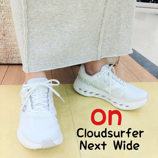 オン On レディーススニーカー クラウドサーファー ネクスト ワイド
