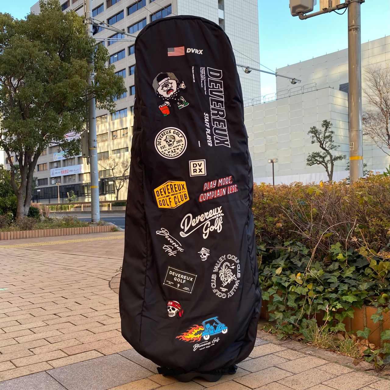 かっこいいトラベルカバー✨】デヴァローゴルフ( DEVEREUXGOLF )入荷