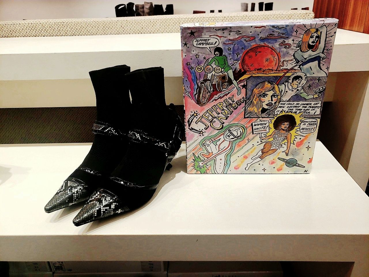 Jeffreycampbellから靴下ブーツ Ginza Washington L 西銀座店 Washington 銀座ワシントン靴店 公式ショップブログ