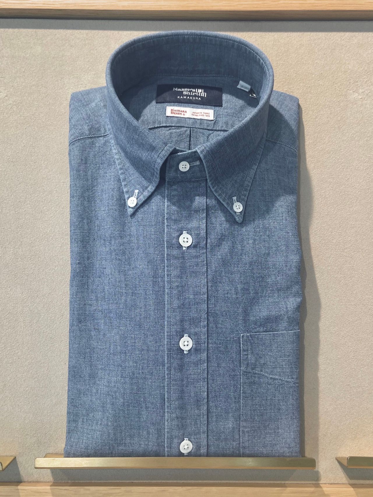 着回し抜群の一着 春のシャンブレー Men S 渋谷マークシティ店 メーカーズシャツ鎌倉 公式ショップブログ Maker S Shirt Kamakura