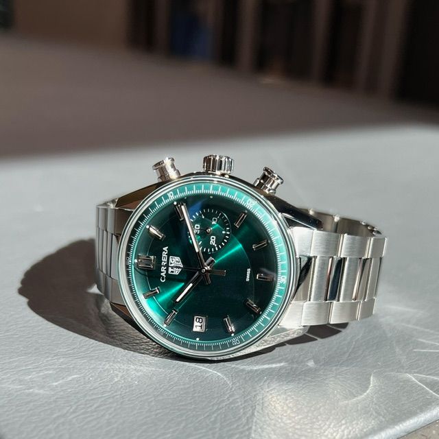 TAG Heuer カレラ1887 純正メタルブレスレット美品！ メタルブレスもおすすめ！カレラ クロノ | 岡山拠点のトミヤ