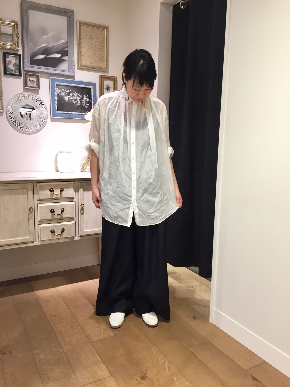 コットンシルクローン ブラウス | 日本橋髙島屋店 | pas de