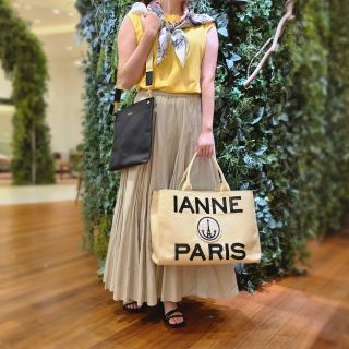 【良品】IANNE　❤カスタム バッグ❤　イアンヌカフェ　✳️保存袋無し イアンヌで見つける、旅行バッグ♪ | IANNE(イアンヌ) | IANNE ランド