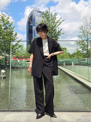 半袖ジャケット】メッシュ素材で涼しげに！！｜WHITE THE SUIT