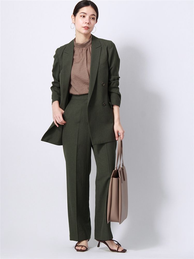 MACKINTOSH LONDON 制菌 防臭 セットアップ スーツ カーキ（快適・本格 