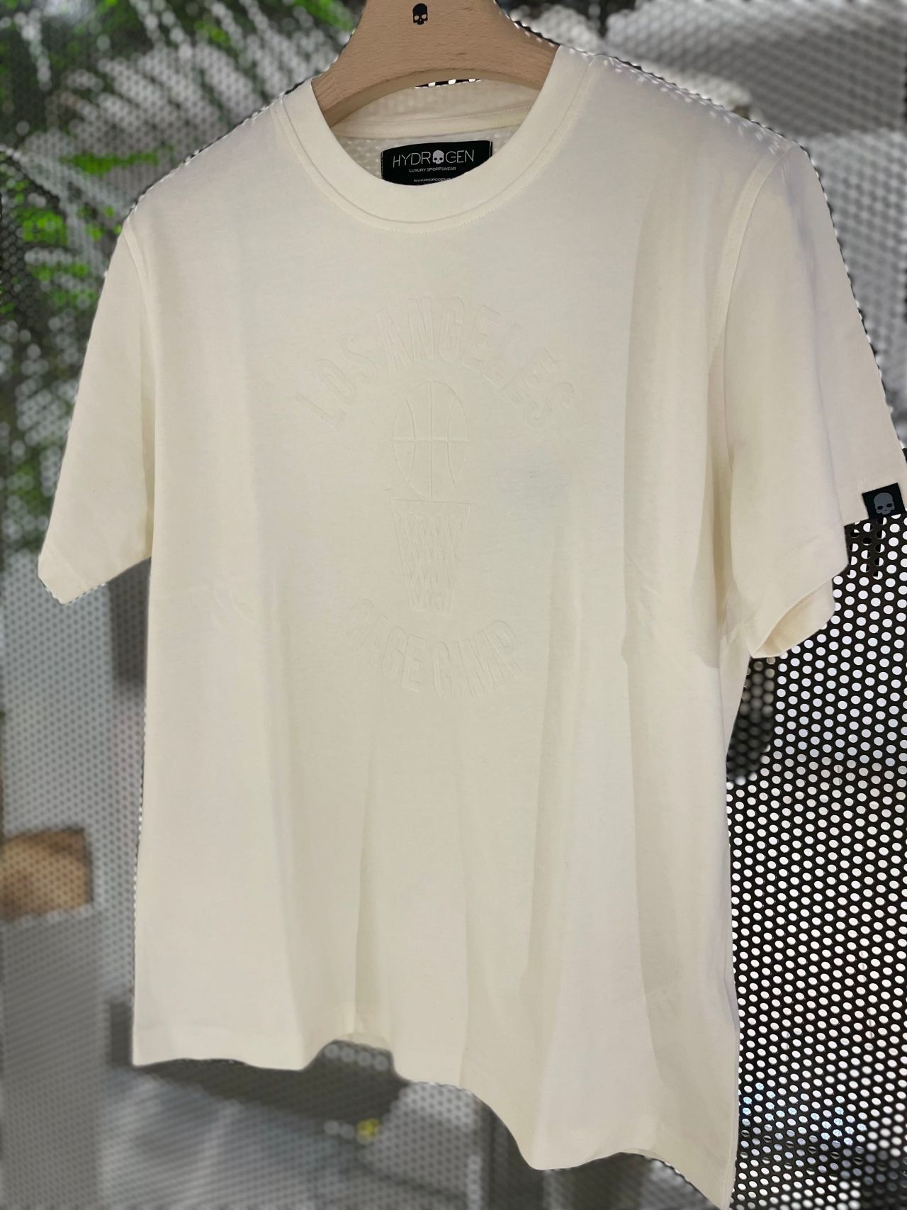 Basket Tee[off white] | GINZA SIX店 | HYDROGEN（ハイドロゲン）公式 