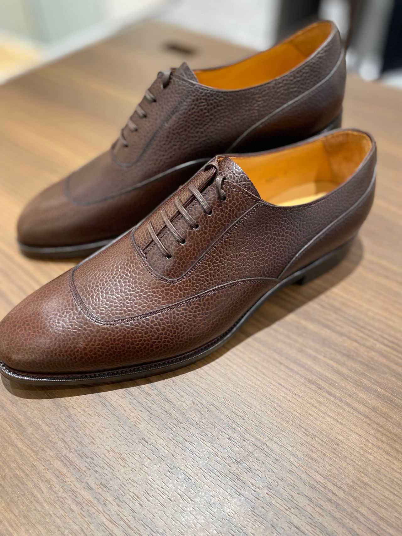 【oriental shose】Uウイングチップレースアップシューズ メンズ シューズ】ORIENTAL Uウイングチップシューズのご紹介