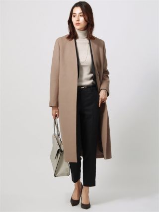 ハミルトンウールVカラーコート レディス】まずはこれ！毎年大人気のVカラーコート｜THE SUIT