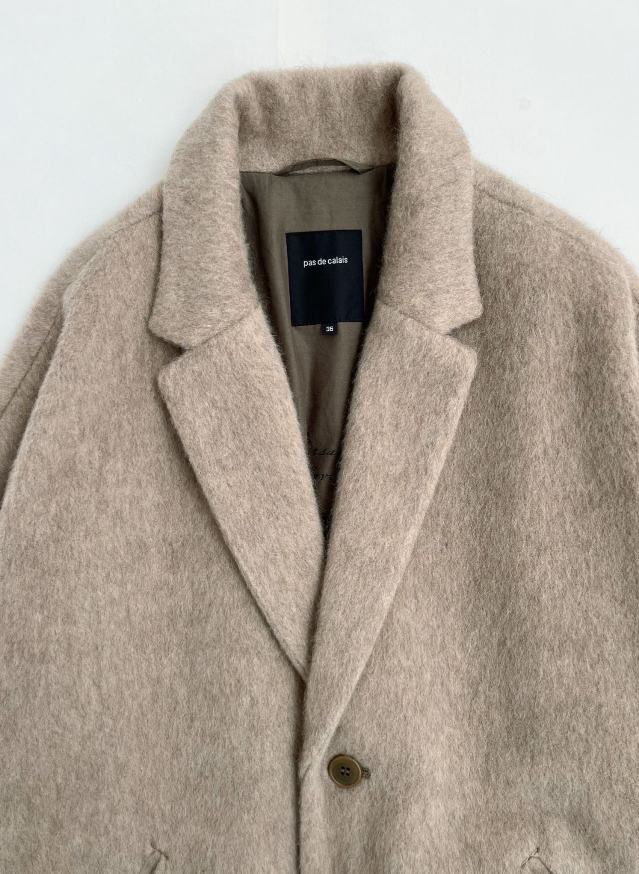 カシミヤシャギー ジャケット | pas de calais Online | pas de calais