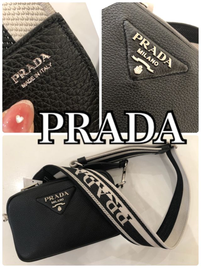 プラダ PRADA VITTELO DAINO SOFT ショルダーバッグ 1BH192 2DKV