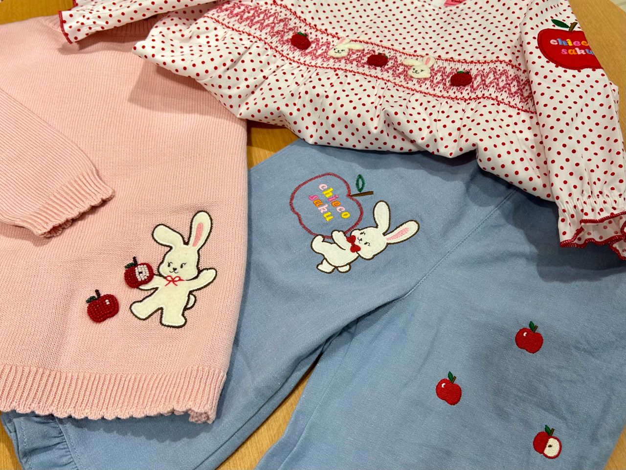 チエコサク♡りんご飴シリーズ｜ミキハウスミキハウス 阪急うめだ本店