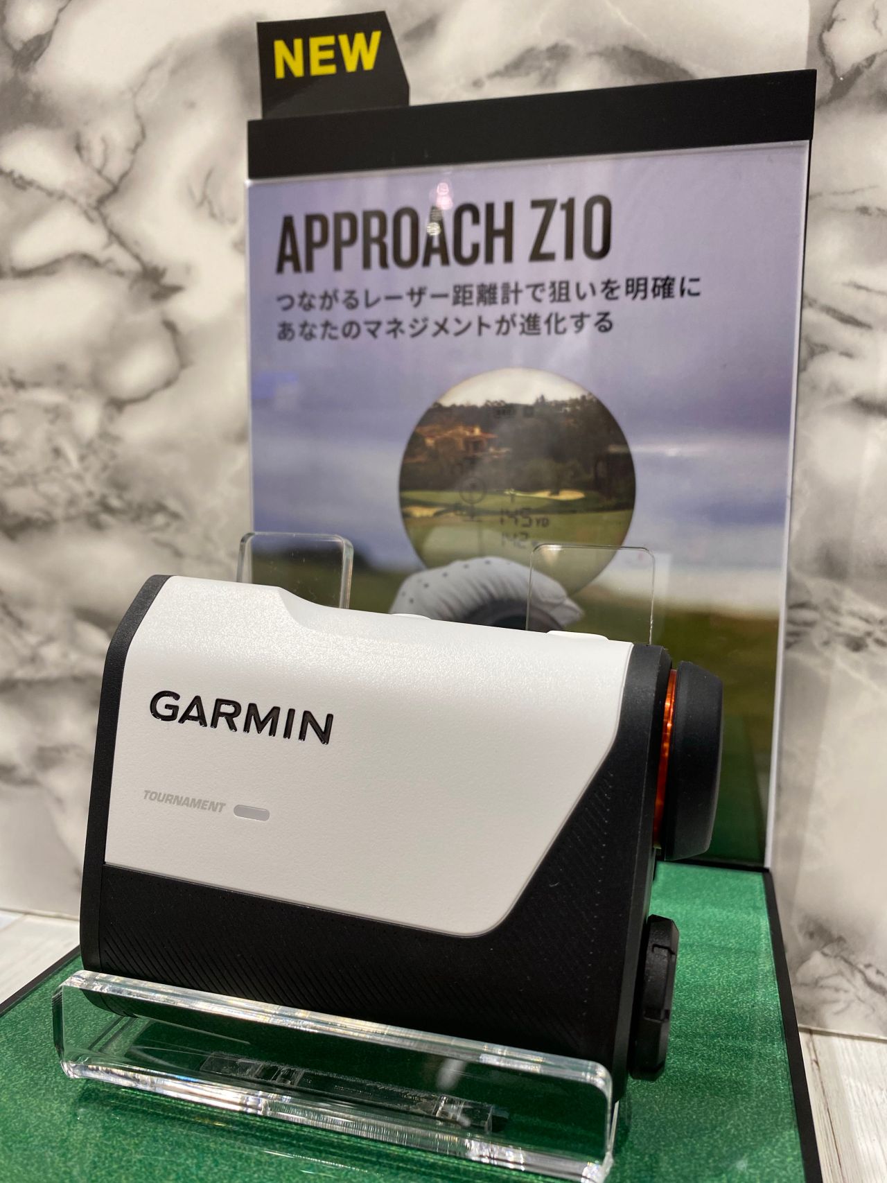 GARMIN APPROACH Z10(ガーミン)新作レーザー距離計測器入荷