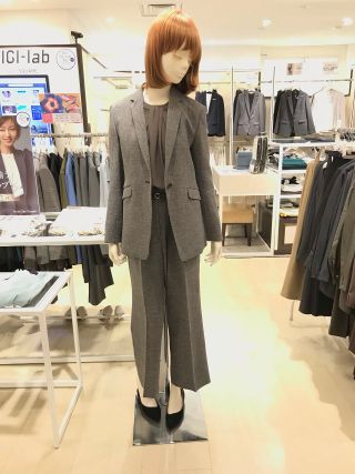レディース】コースリーツイードセットアップ｜SUIT SQUARE SUIT