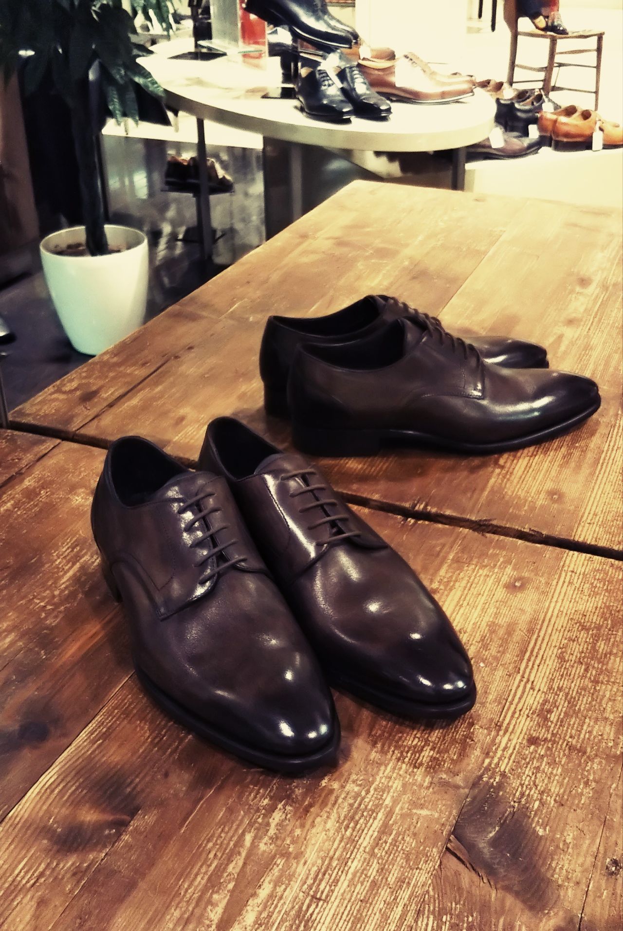 未使用 資生堂 ザギンザ THE GINZA イタリア製 レザーシューズ これぞ、イタリアンシューズ | GINZA WASHINGTON 銀座本店B2F