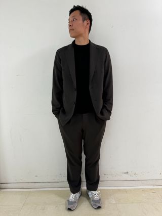 THE SUIT COMPANY she チェック スーツ TEMPSENSE 美品 ザ スーツ カンパニー シー パンツスーツ レディース SIZE