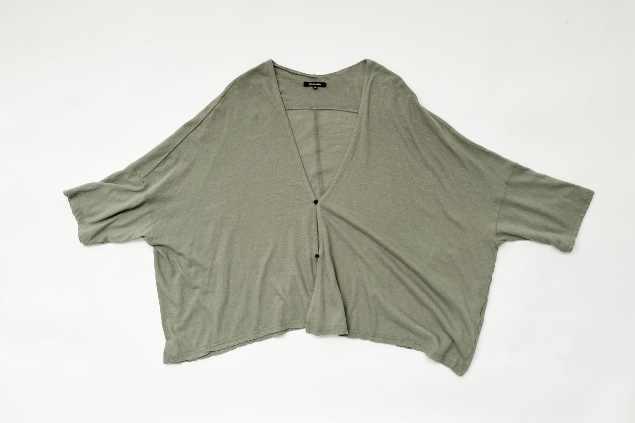 ⭐️pas de calais ⭐️キュプラコットンボイルプリントブラウス 着回しコーディネート》キュプラコットンボイル ブラウス | pas
