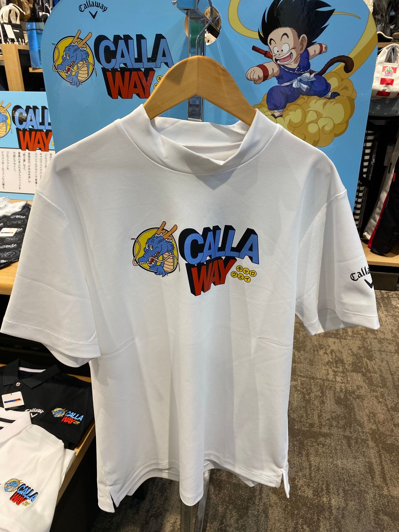 Callaway ドラゴンボールコラボ シャツ キャロウェイ×ドラゴンボール！ 夢のコラボコレクションが登場