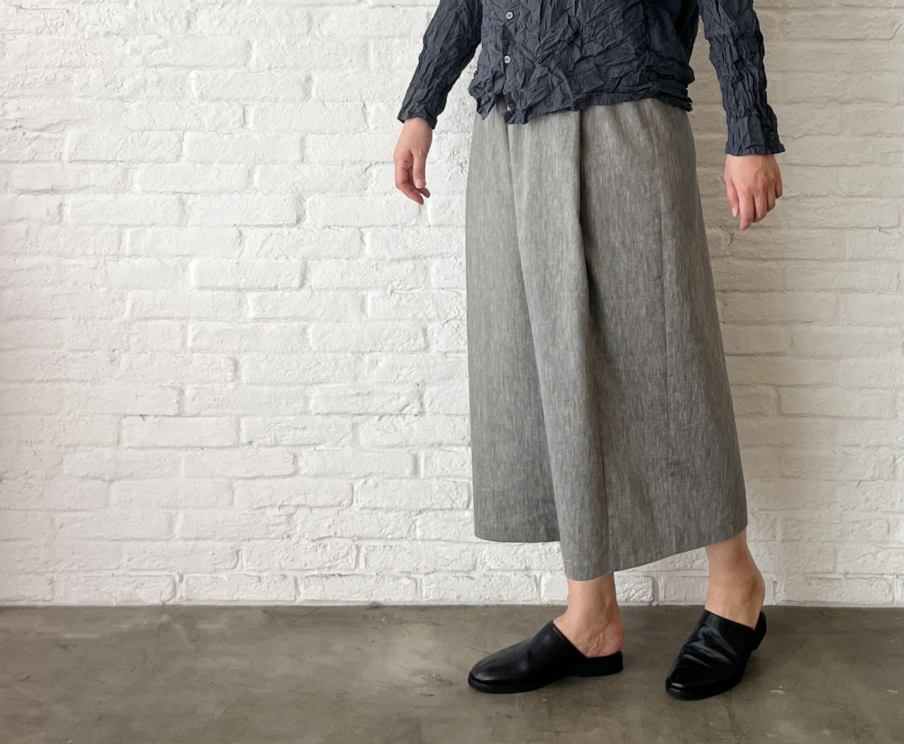 pas de calais パドカレ サルエル デニムパンツ 34 pas de calais パドカレサルエルデニム（34インチ） - メルカリ