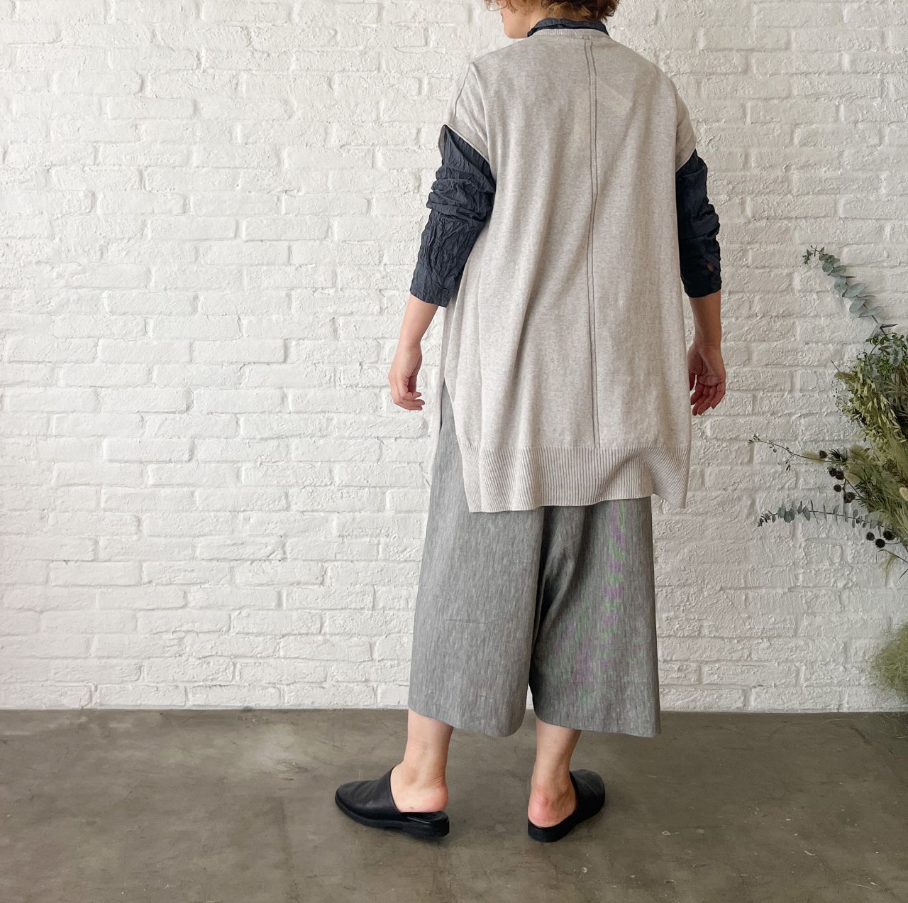 専用です　パドカレ　サルエルパンツ リネン 楽天市場】【2025春夏新作】pas de calais パドカレ リネン