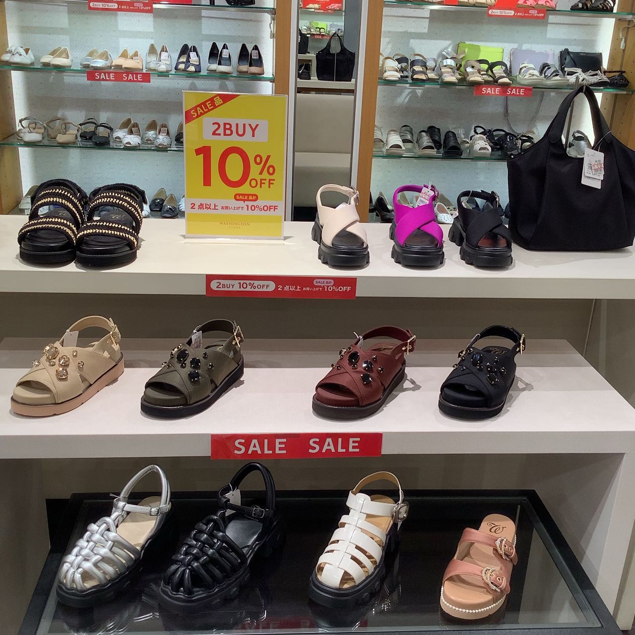 告知】2buy10%OFFSALE延長！ | GINZA WASHINGTON 銀座本店B1F