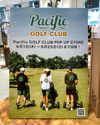Pacific Golf Club ハイプゴルフ×パシフィック ゴルフ クラブ Pacific GOLF CLUB x FACE for HYPEGOLF」が2022年9月24日（土