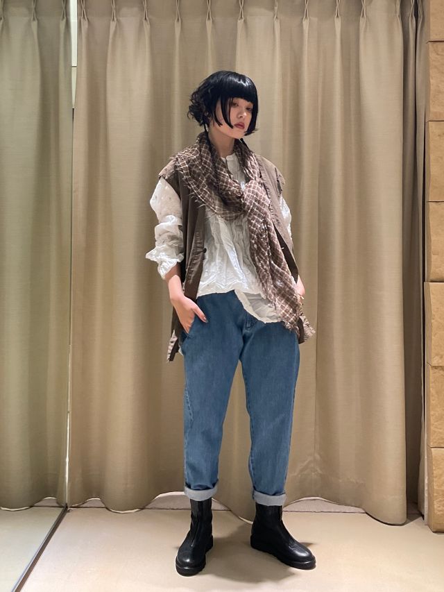 期間限定！10%OFF】カシミヤ羽衣先染めクラシックチェック ストール