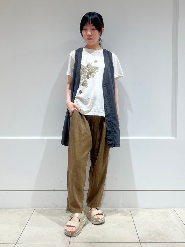 パドカレ✽プリントTシャツ ラフィ＆MVS天竺 前身プリントTシャツ | (パドカレ)公式オンラインストア