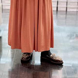 ファー付きローファー ビット付きファーローファーバブーシュ [I1988] - レディース