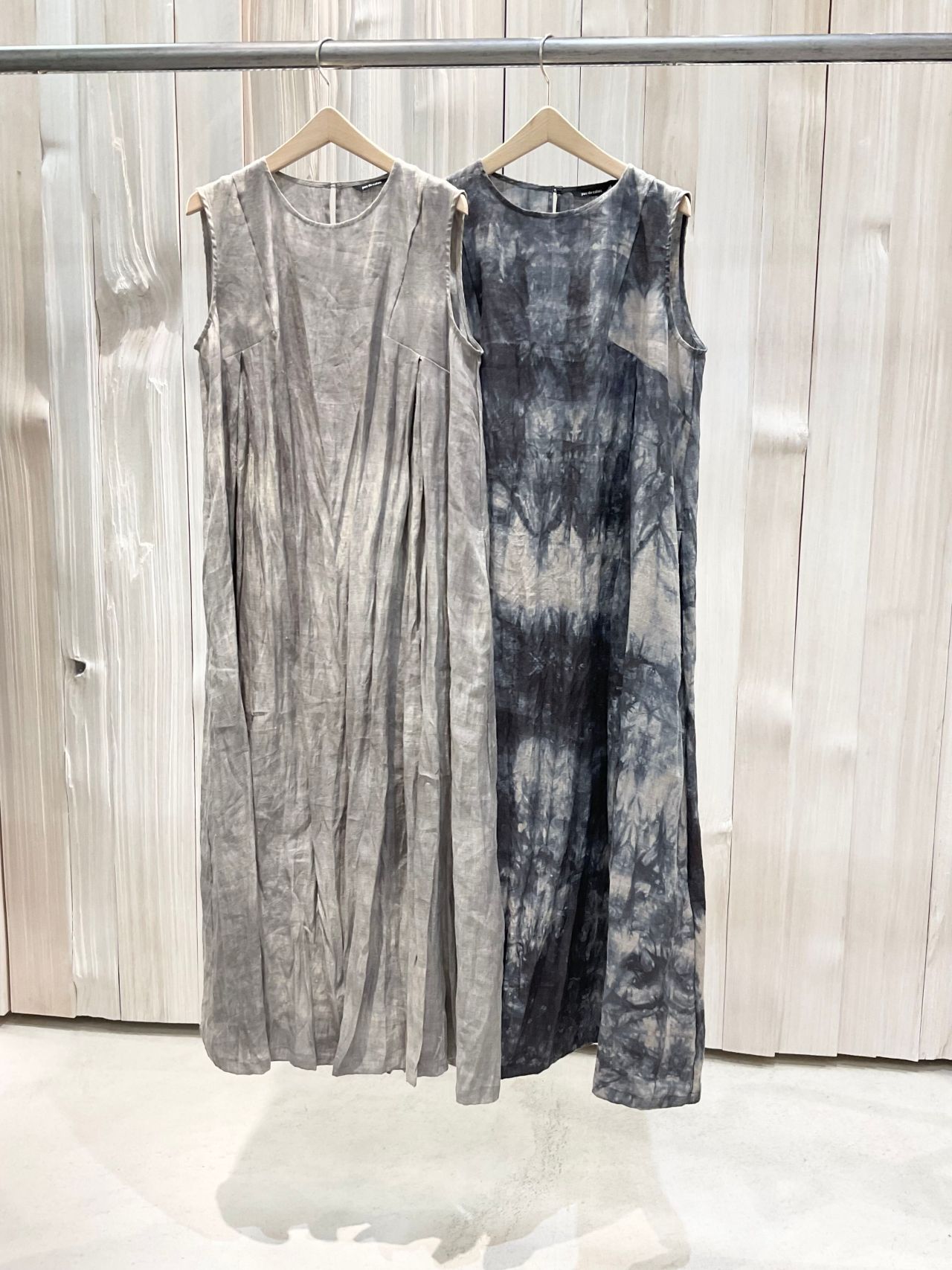 coordinate ヘンプキャンバスムラ段染めワンピース | 大丸札幌店