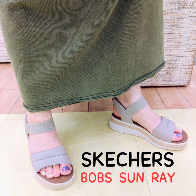スケッチャーズ SKECHERS レディースサンダル BOBS SUN RAY