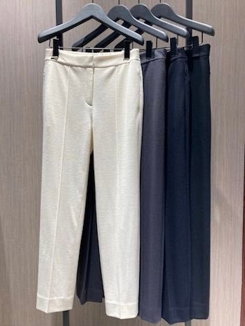 theory luxe 洗えるパンツ