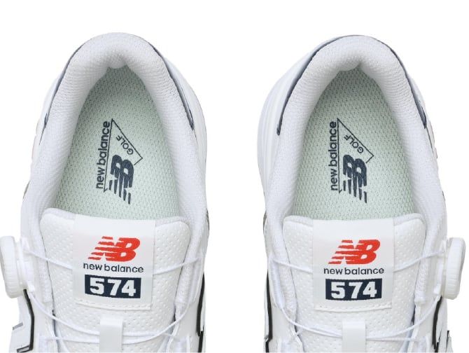 美品❣️new balance❣️ゴルフシューズ ニューバランス(new balance) ゴルフシューズ スパイクレス 574