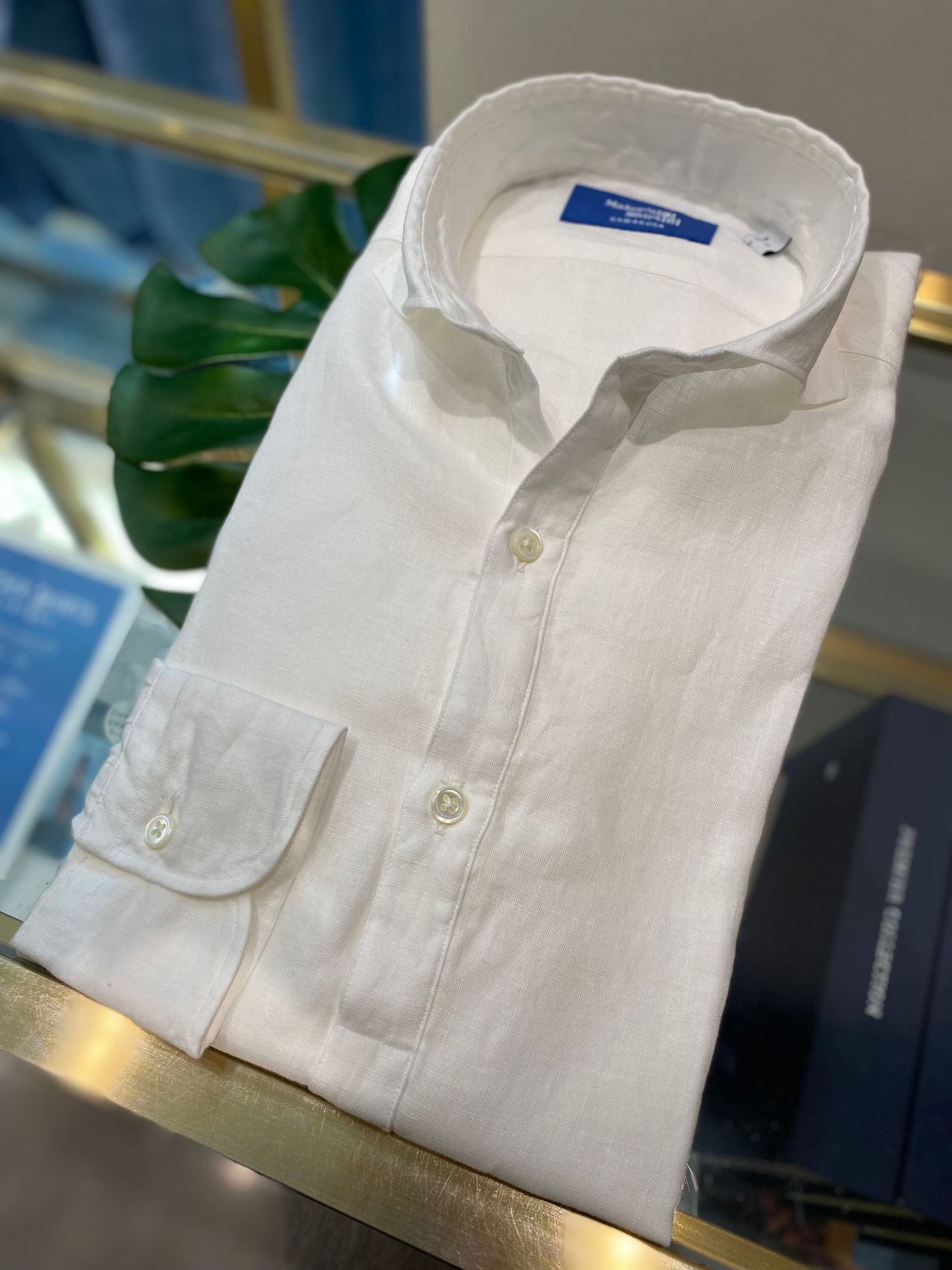夏のオシャレはリネンpart 2 カプリシャツ Men S 渋谷マークシティ店 メーカーズシャツ鎌倉 公式ショップブログ Maker S Shirt Kamakura