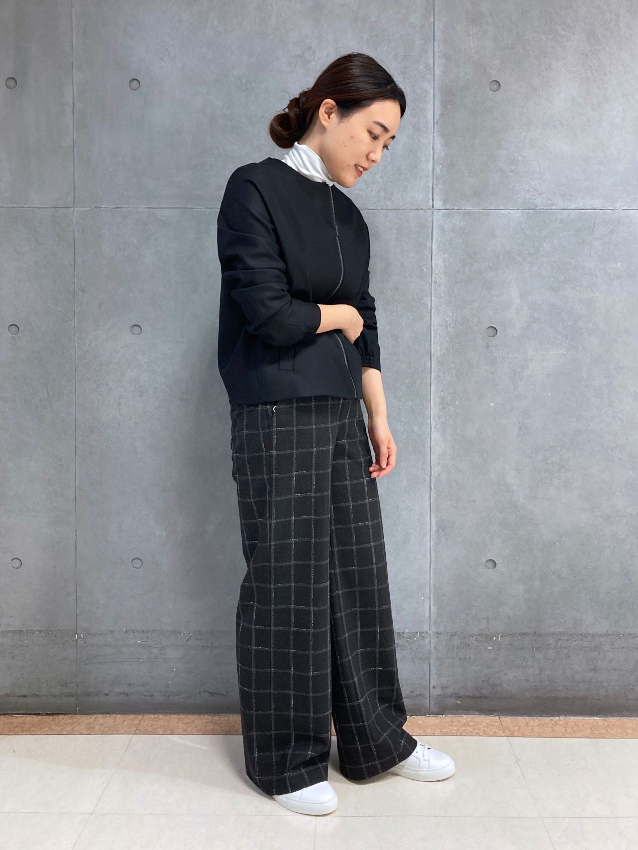 チェックパンツの着こなし | 神戸大丸店 | Theory luxe[セオリー 