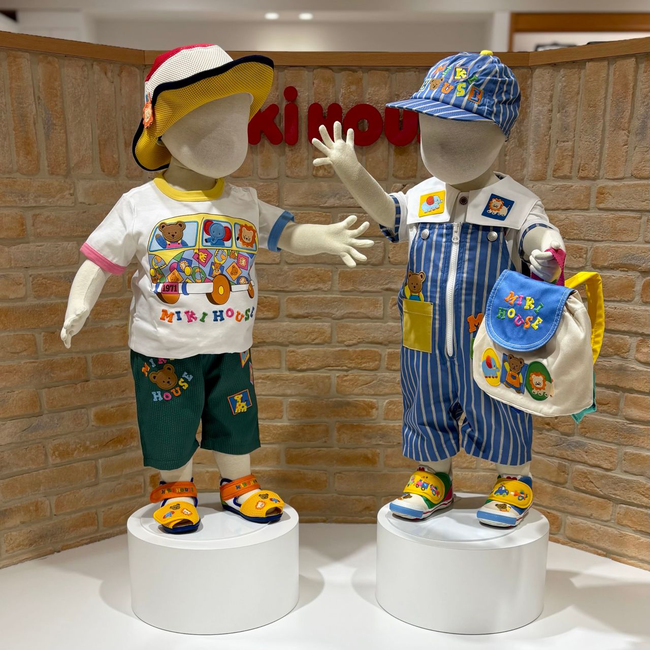 限定値下げ！クラシックベア　ロンパース MIKI HOUSE（ミキハウス） ベビー服 ロンパース クラシックベア