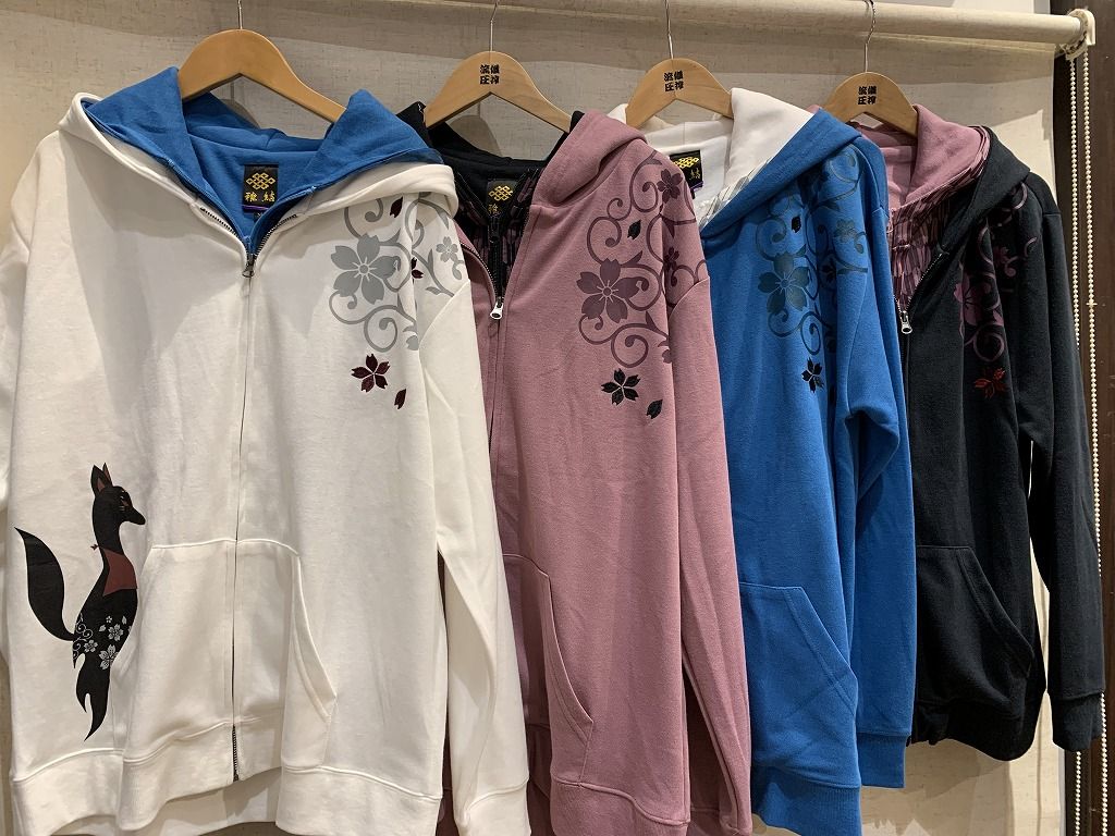 雅結 新作 花札wフードパーカ Csmen シーズメン 公式ショップブログ