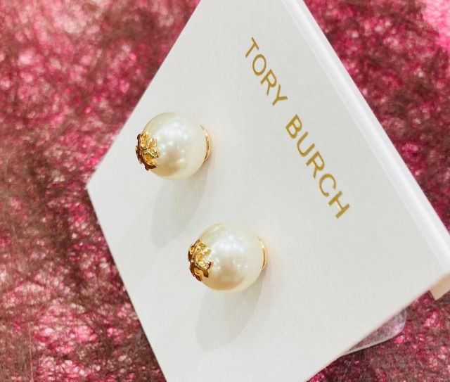 トリーバーチ TORY BURCH ピアス KIRA PEARL DROP EARRING 65156-709