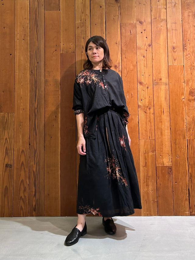 FINAL SALE】HANABI 綿麻ボイル スカート | (パドカレ)公式オンライン