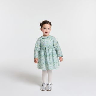 jacadi ワンピース　8A リバティ リバティプリント長袖ワンピース | | Jacadi Paris＜ジャカディ＞日本