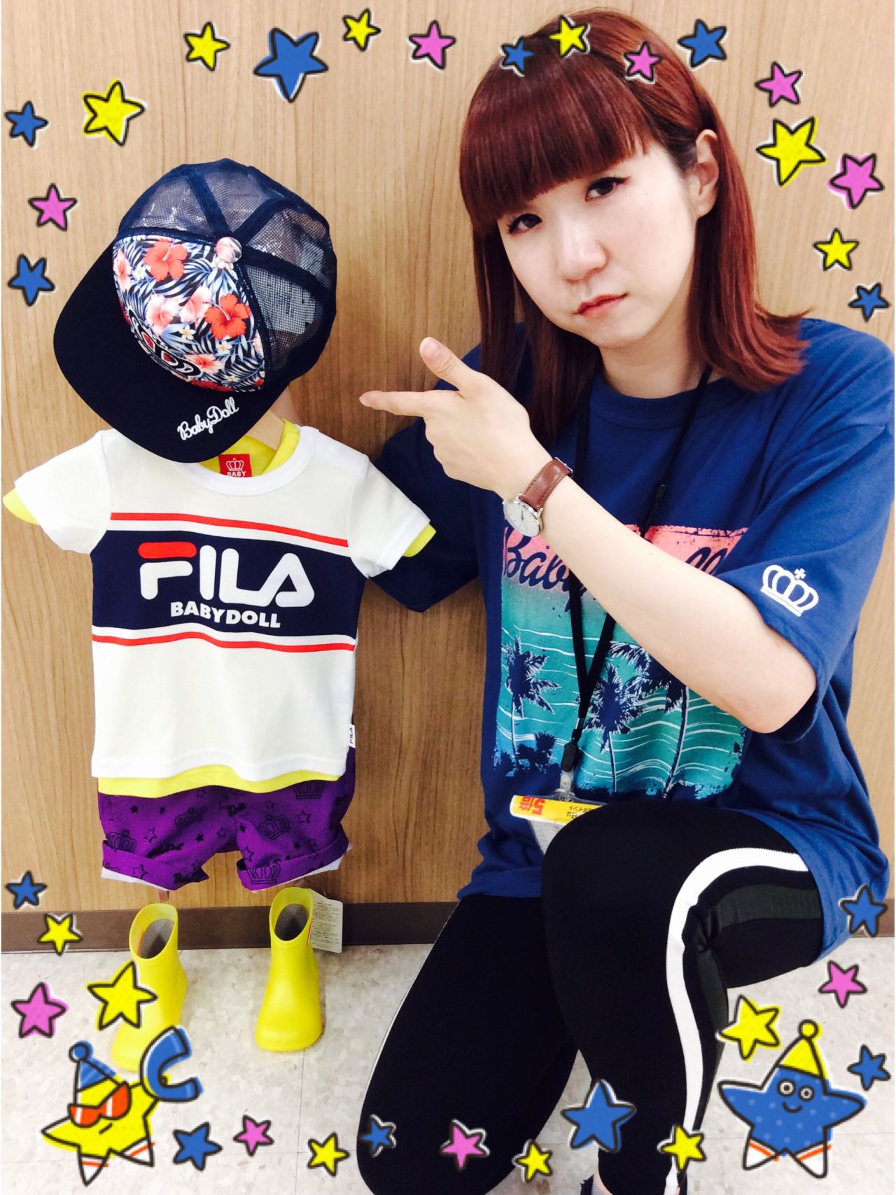 Filaのtシャツを使ったおすすめコーデ イオン御経塚ショッピングセンター店 Babydoll公式ショップブログ ベビー 子ども服のベビードール