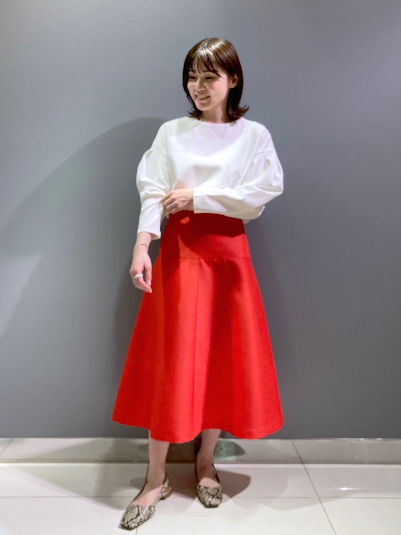 リタさんコラボ②】 フレアスカートスタイリング | 新宿小田急店  