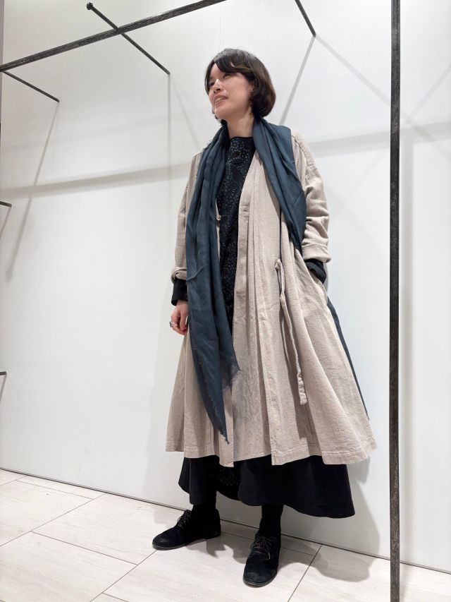 極美品 定価3.9万 pas de calais パドカレ 有松絞り ワンピース ミシン＆ハンド刺しゅうパッチワークワンピース | (パドカレ)公式