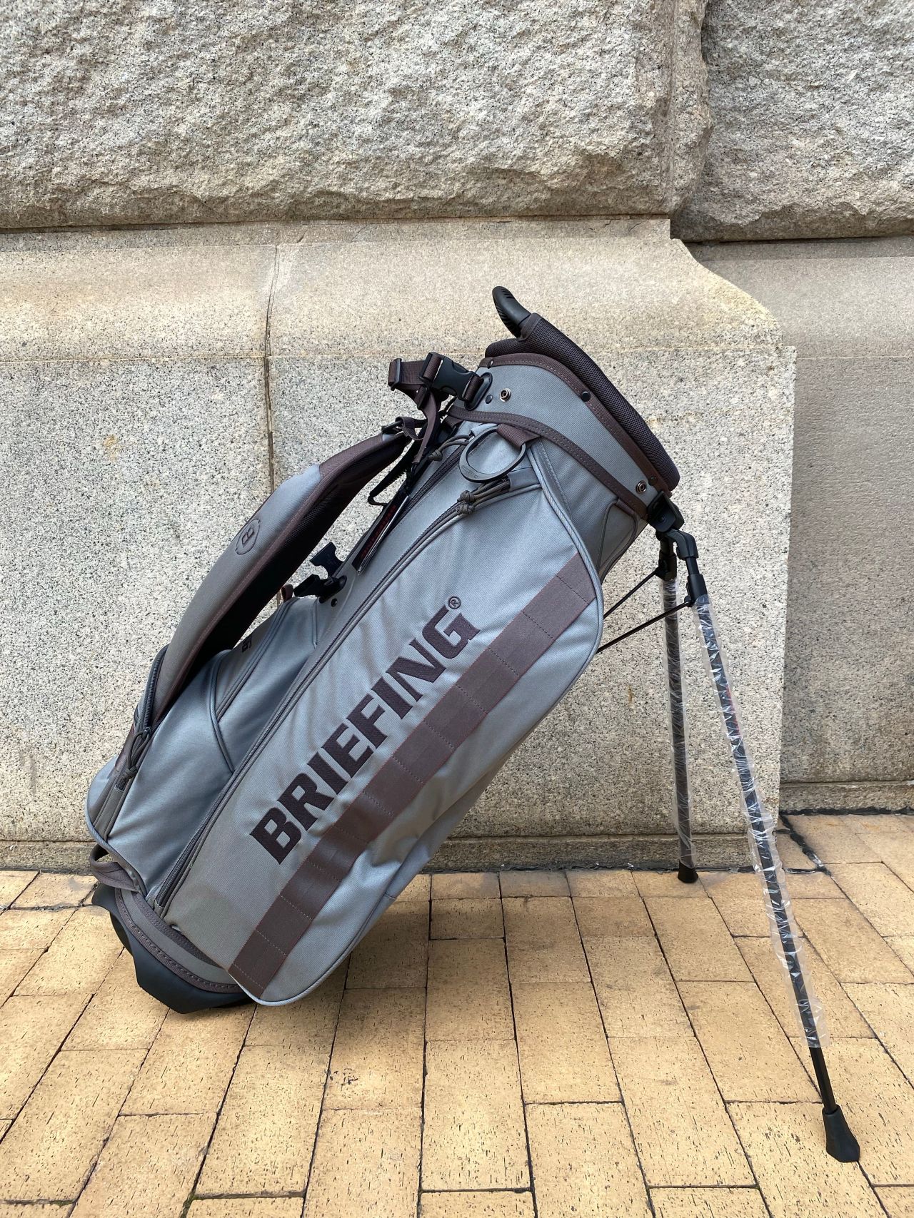 良品❗️BRIEFING スタンドキャディバッグ 直営店限定2025販売モデル ブリーフィング(BRIEFING) スタンドキャディバッグ CR-4 #03 HOL