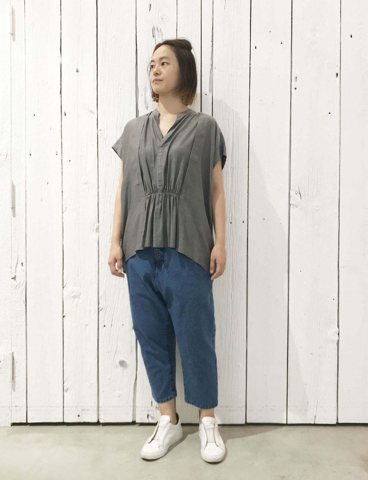 パドカレ✽ストライプワンピース 期間限定！10％OFF】リネンストライプ ワンピース | pas de
