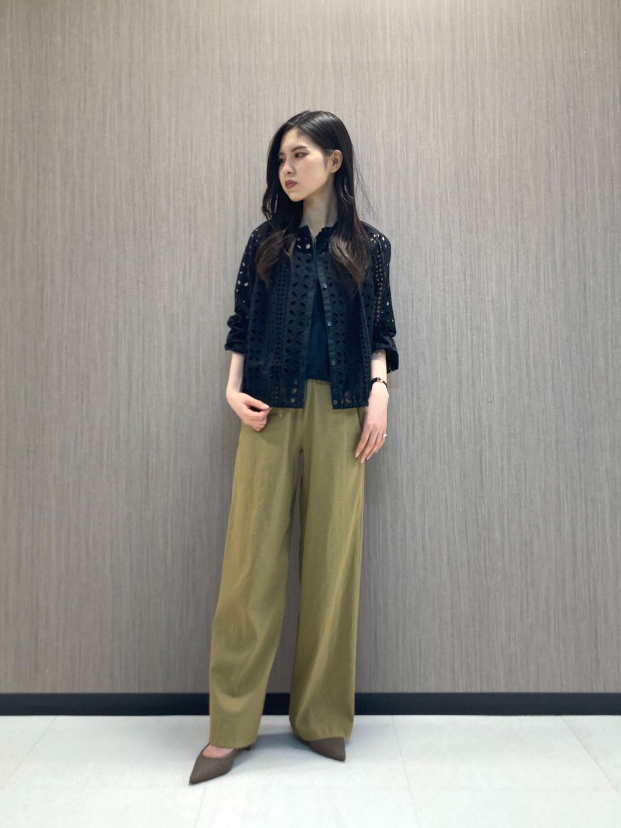 511＊定価3万 セオリー ECO CRUNCH WASH TREECAPULL パンツ 