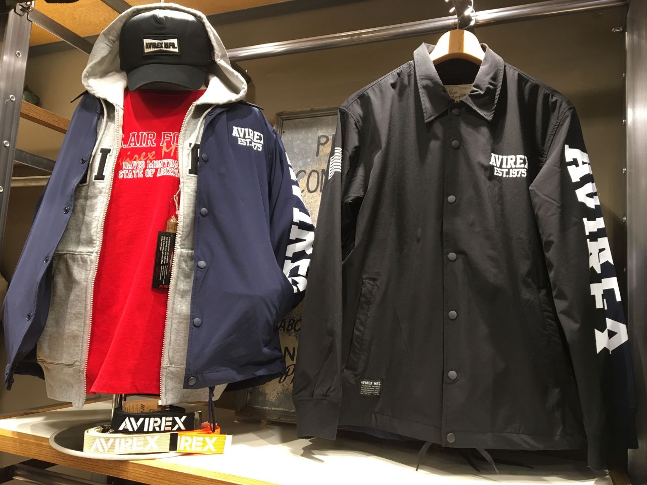 Avirex Depot入間店 Light Weight Stretch Nylon Coach Jacket ライトウェイト ストレッチ ナイロン コーチジャケット のご紹介 Avirex Outlet Avirex Depot入間 上野商会公式ブログポータルサイト
